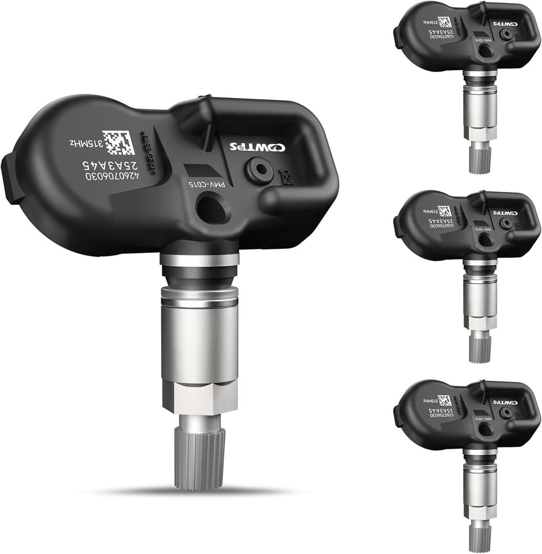 TPMS Sensor Tire Pressure Monitoring System Sensor Compatible with Toyota Lexus - Avalon, Camry, C-HR, Corolla, RAV4, Prius, Sequoia, Venza, Tacoma, Tundra, ES Series, is Series, LC Series - 315Mhz