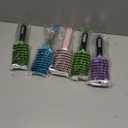 Cunhill 6 Pack Detangling Brush Bulk Boar Bristle Hair Brushes Curved and Vented Hairbrush Detangler for Women Men Detangling Comb Long Wet Dry Thick Curly Blowing Hair Accessories, 6 Colors