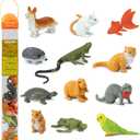 Safari Ltd. Pets TOOB - 12 Figurines of Household Pets - Educational Toy Figures for Boys, Girls and Kids Ages 3+