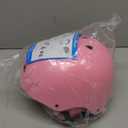 WayEee Kids Bike Helmet Set Skateboard Knee Pads, 7PCS Protective Gear Adjustable for Girls Boys 3-10 Age Elbow Pads Wrist Guards for Outdoor Sports Cycling Bike Roller Skating Scooter, Youth, Pink