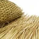 Forever Bamboo Mexican Palm Thatch Roof Runner Roll Tiki Hut Thatch Duck Boat Blinds Grass Palapa Thatch Roofing for Tiki Bar Huts 35 in H x 60 ft L