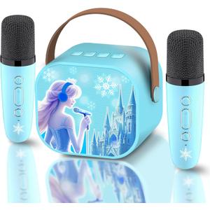 Frozen Toys for Girl Gift Kids Karaoke Machine Toys Princess Toys 3 4 5 6 7 8 9 10 Year Old Girl Birthday Gifts Kids Toys,Mini Microphone,Girl Toys Age 4-5, 4 Year Old Girl Birthday Gifts