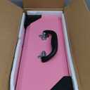 Portable Metal Tool Box with Drawers, Latches Tool Box with EVC Liners, Heavy Duty Tool Chest with Powder Coating for Garage, Office and Home (Pink)