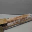 LazBlinds No Drill Bamboo Roman Shades, 43" W x 64" H, Malay Oak