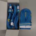 QUMY Dog Shoes for Large Dogs, Medium Dog Boots & Paw Protectors for Winter Snowy Day, Summer Hot Pavement, Water-Resistant in Rainy Weather, Outdoor Walking, Indoor Hardfloors Skid-Resistant Sole (Size 8: 3.0''x3.3"(W*L) (Pack of 4))