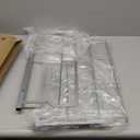 Insputer Dual Pull Out Trash Can Under Cabinet with Soft-Close Slides, Heavy Duty Under Sink Trash Can Kit for Kitchen Sink, Laundry, Garbage Can Not Included, Requires 17" W X 24" D Cabinets (Silver)