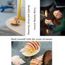 Handmade Natural Scented Candles - Conch Shell Soy Wax Candles Scented with Essential Oils, Home Scented Candles, Birthday, Christmas, Thanksgiving, Mother's Day, Stress Relief Gifts for Women