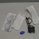 IBOANN Chic & Comfy Blue Light Glasses for Women - 3-Pack Round Frames, Screen-Ready Style with UV Protection Coating (*A1 Light Black & Leopard & Transparent)