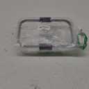 Rubbermaid Brilliance Large Food Storage Container, 9.6 Cup, BPA-Free, Leak-Proof, Clear