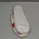 Women Men Plush Strawberry Slippers Cute Fuzzy Slippers Non-Skid Winter Warm Cozy House Indoor Outdoor Shoes (9-10 Women/7.5-8 Men, Flowers)