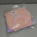 Turtleneck Dog Sweater, Thermal Dog Sweatshirt with Pocket Winter Pet Clothes Small Pet Outfits Soft Puppy Pullover (Pink+Purple, Medium)