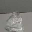 MAQIHAN 10 PCS Clear Goodie Bags with Handles - Plastic Party Favor Bag Reusable Transparent PVC Totes for Christmas Easter Valentine Wedding and Birthday(Medium Size 6.7 x 9 Inch)