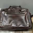 Augus Leather Briefcase for Men 16'' Laptop Messenger Bag