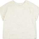 Hurley Girls Soft Knit Basic T-Shirt (Pale Ivory)