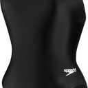 Speedo Girls' Swimsuit One Piece Prolt Super Pro Solid Youth (26, Speedo Black)