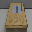 BAYKA Floating Shelves for Wall, Wall Mounted Rustic Wood Shelves for Bathroom, Bedroom, Living Room, Kitchen, Hanging Shelf for Books/Storage/Room Decor with 22lbs Capacity (Black, Set of 3, 15.7in) (A. Black - Universal Classic Style)