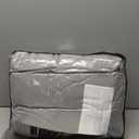 Kivik Dual Sided Weighted Blankets for Adults, Buttery Soft Stylish Checkered Heavy Blankets for Couch Sofa Bed - Ultra-Fluffy Fabric Brings Cloud-Like Comfort (48"x72"Grey15 Pounds)