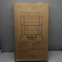 KoolerThings 3 in 1 Baby Bassinet, Bedside Sleeper, & Playpen, Easy Folding Portable Crib (Grey)- KoolaBaby (Bassinet)