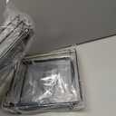 RCHYFEED Spice Rack Organizer for Cabinet, 2 Tier Pull Out Spice Racks for Inside Cabinets & Pantry, Height Adjustable Heavy Duty Vertical Spice Shelf for Seasoning Organizer(9.5" Wx10.5 Dx9.5 H)