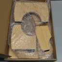 Foldable Bamboo Toilet Stool for Adults and Kids, Cute Poop Stool for Bathroom, 7 Inches Squatting Potty, No Assembly Required