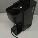 Mini Hot and Iced Coffee Maker Single Serve, for K Cup and Ground, 6 to 14 Oz Brew Sizes, with Recipe Book, for Home, Travel, RV, Office and Dorm, Classic Black (2.0 Version)