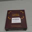 FSyueyun Gold Candle Holders Set of 6, Elegant Metal Candlestick Holders for Vintage Taper Candle Holders, Perfect for Table Centerpieces, Fireplace Mantels, Home Decor, Weddings and Party Decorations