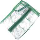 2 Tiers Greenhouse Cover Replacement Outdoor Portable Transparent PVC Greenhouse Cover Warmhouse Reinforced Replacement Cover with Zippered Cover (Without Iron Stand)