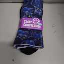 Crazy Compression Socks, Comfortable Support Socks for Recovery, Travel, Hiking, and Long-Hour Comfort w/Fun Designs, L-XL