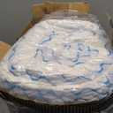 Memory Foam Pillows King Size Set of 2,Adjustable Cooling Firm Pillow for Side Back Stomach Sleepers with Washable Removable Cover (White)