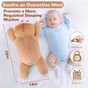 Gnomantic Sloth Weighted Stuffed Animals - 28 Inch 5.0 Pounds Weighted Plushies Sloth Stuffed Animal - Large Plush Pillow - Cute Plush Toy Gifts for Kids & Adults (28" 5.0 lbs)