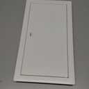 Vent Systems Access Panel for Drywall 8 x 16 Inch - Wall Hole Cover Plate - Metal Access Door with Handle - Plumbing Access Panel for Drywall - Service Shaft Crawl Space Door - Wall Access Panel