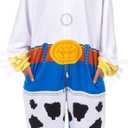 Disney Toy Story Union Suit Women's Jessie Costume One-Piece Pajama Cosplay Onesie (Large/X-Large, Multicolored)