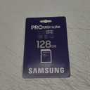 SAMSUNG PRO Ultimate Full Size 128GB SDXC Memory Card, Up to 200 MB/s, 4K UHD, UHS-I, C10, U3, V30, A2, for DSLR, Mirrorless Cameras, PCs, MB-SY128S/AM
