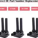 Set of 8 Ignition Coils for 5.7 V8 HEMI Dodge Ram 1500 2500 3500 Charger Durango Chrysler 300 Jeep Grand Cherokee 2006 2007 2008 2009 2010 2011 2012 2013 2014 2015 Coil Packs UF504 56029129AA
