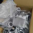 Pakalife Dog Wheelchair for Back Legs,Adjustable 4 Wheel Dog Strollers with Handle for Small and Medium Sized Injured Cats/Dogs,Durable Metal Rehabilitation Device (6.6-11pounds)