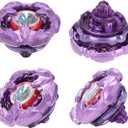 2 x Gyro X Set, 2 Right Spinning Tops Attack Type and Defense Type, Fun for Battling Game, Great Toy Gift for Boy Kid 6+