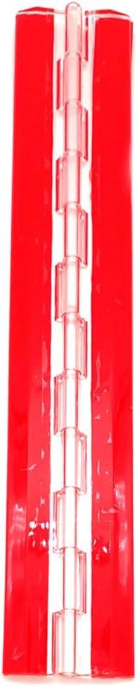 Transparent Plastic Acrylic 300mm Continuous Piano Hinge 12" Acryl-Hinge Acrylic 12 inch HingesSelf- Adhesive 1 PCS. for DIY Transparent Box. Display Stand etc.