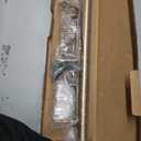 Ivilon Drapery Window Curtain Rod - End Cap Style Design 1 Inch Pole. 48 to 86 Inch Color Warm Gold,  48" - 86"