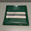 OTOSTAR Set of 4 Waterproof Throw Pillow Covers 16x16 Inch Farmhouse Geometric Square Pillow Cases for Couch Patio Furniture Balcony Garden Outdoor DecorationGeometry70-Black