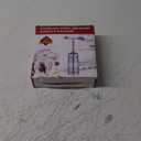 Stainless Steel Manual Noodles Press Machine Pasta Maker with 5 Noodle Mould