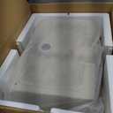 Sarlai Undermount Bathroom Sink - 22"x16" Vanity Sink Pure White Rectangular Undermount Vessel Sink Porcelain Ceramic Lavatory Vanity Bathroom Sink