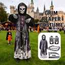 Halloween Costumes Scream Ghost Face Costume, Black (Large)