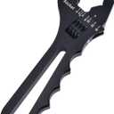 EVIL ENERGY AN Fitting Hose Wrench Adjustable 3AN-16AN Aluminum Black