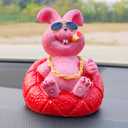 Cool Sofa Animal Car Dashboard Decorations, Fun Car Ornaments for Dashboard, Cute Car Decoration for Dash Car Accessories Interior, Office/Home Decor