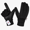 MOREOK Winter Gloves for Men/Women -10°F 3M Thinsulate Warm Touch Screen Snow Ski Bicycle Bike Gloves for Driving/Cycling/Running/Hiking L