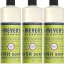 MRS. MEYER'S CLEAN DAY Liquid Dish Soap, Lemon Verbena, 16 fl. oz - Pack of 3
