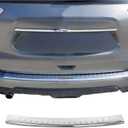 OMAC Rear Bumper Sill Cover for Nissan Rogue 2014-2020 Stainless Steel Polished Finish