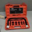 Orion Motor Tech Valve Spring Compressor, 10pcs Valve Spring Removal Tool with Solid C Clamp, 5pcs Collet Pusher Adapters for Motorcycle, ATV, Car, Small Engine Vehicle Equipment