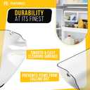 PartsBroz 240337712 Refrigerator Dairy Door Cover for Frigidaire Fridge Dairy Cover Clear Gallery 8.8 In FFHT1826LQ2 FFTR1614TW2 FFTR1814QW0 FFTR1814TWB FFTR1821TW8 FRT18L4JB3 LFHT1831QF5 LFHT2131QF0