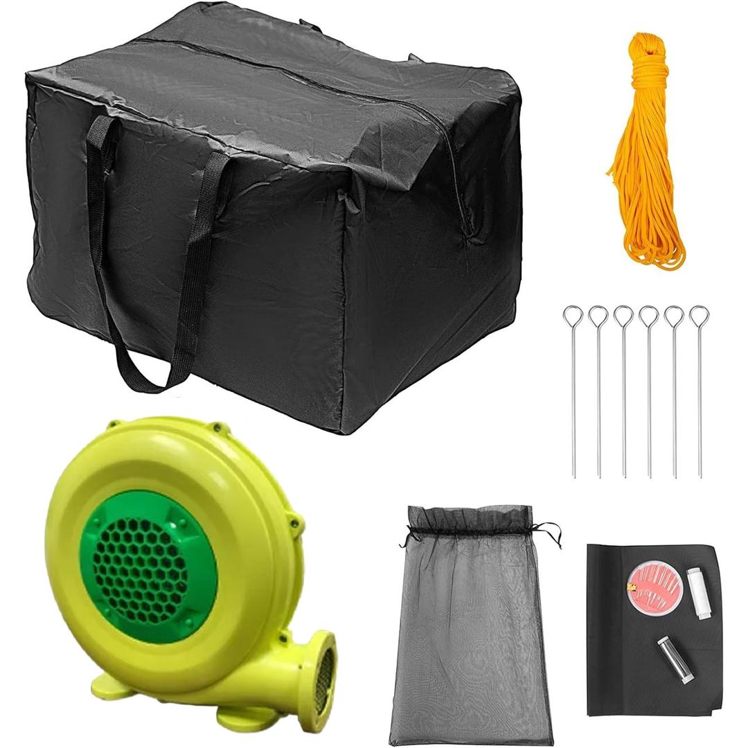 Happybuy Inflatable Movie Screen 20FT, Outdoor Projector Screen with 350W Air Blower, Oxford Fabric Blow-Up Screen for Front/Rear Projection Happybuy Inflatable Movie Screen 20FT, Outdoor Projector Screen with 350W Air Blower, Oxford Fabric Blow-Up Screen for Front/Rear Projection